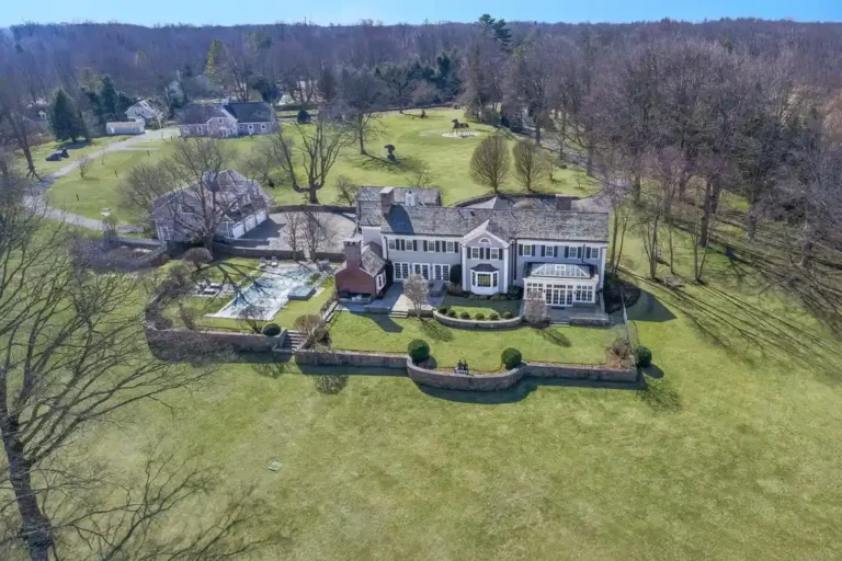 Exquisite Connecticut Estate Embodies Timeless Luxury on 13 Park-Like Acres for $7 Million