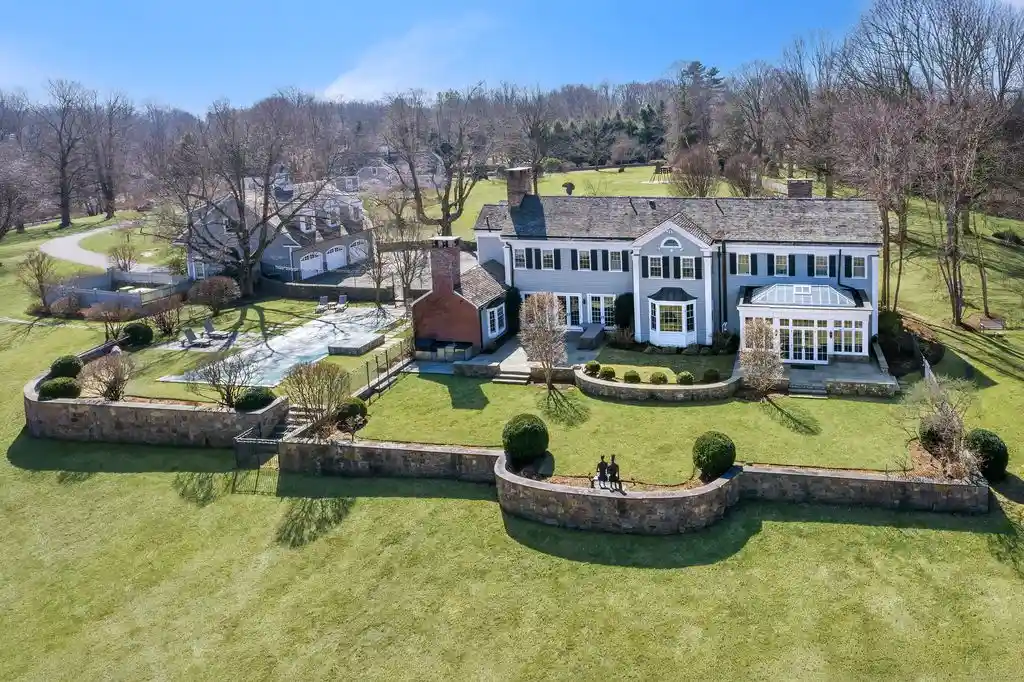 384 W Ln Exquisite Connecticut Estate Embodies Timeless Luxury on 13 Park Like Acres for 7 Million 13