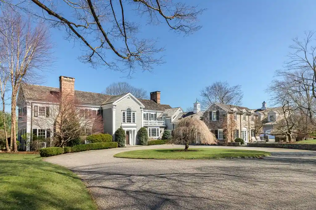 384 W Ln Exquisite Connecticut Estate Embodies Timeless Luxury on 13 Park Like Acres for 7 Million 2