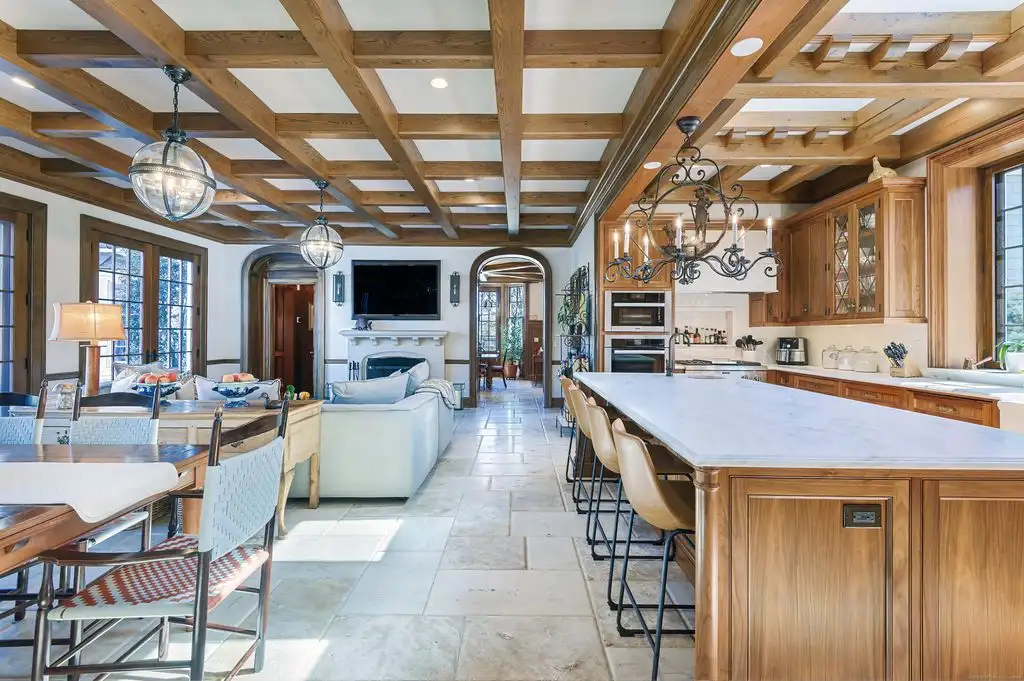 384 W Ln Exquisite Connecticut Estate Embodies Timeless Luxury on 13 Park Like Acres for 7 Million 7