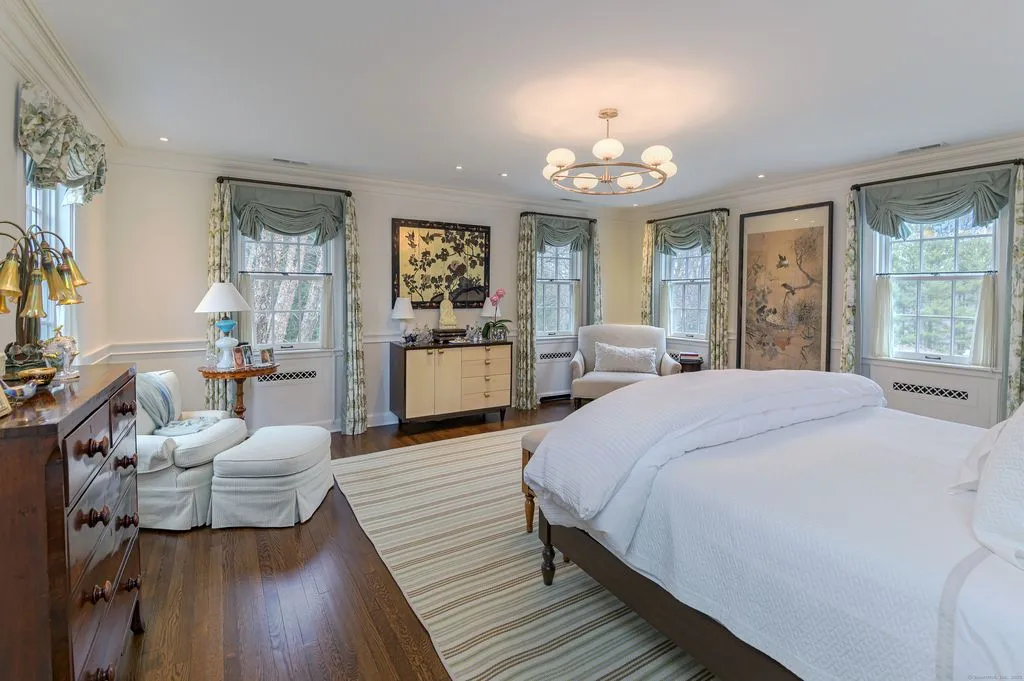 384 W Ln Exquisite Connecticut Estate Embodies Timeless Luxury on 13 Park Like Acres for 7 Million 9