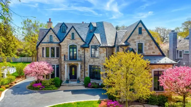 Custom-Built Elegance and Warmth Await in Illinois Home by Highgate Builders Priced at $2,995,000