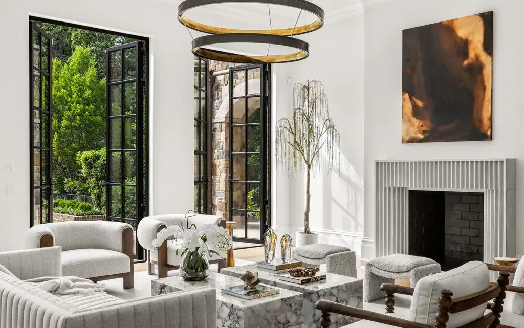 4560 Harris Trl Solene Estate in Atlanta Is a Bold Masterpiece of Reinvention Listed at 8.5 Million 12