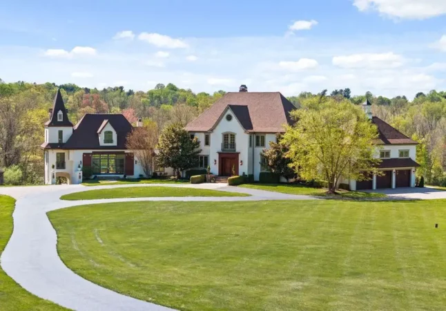 Stunning European Manor on 23 Scenic Acres in Pennsylvania Asks $4.95 Million