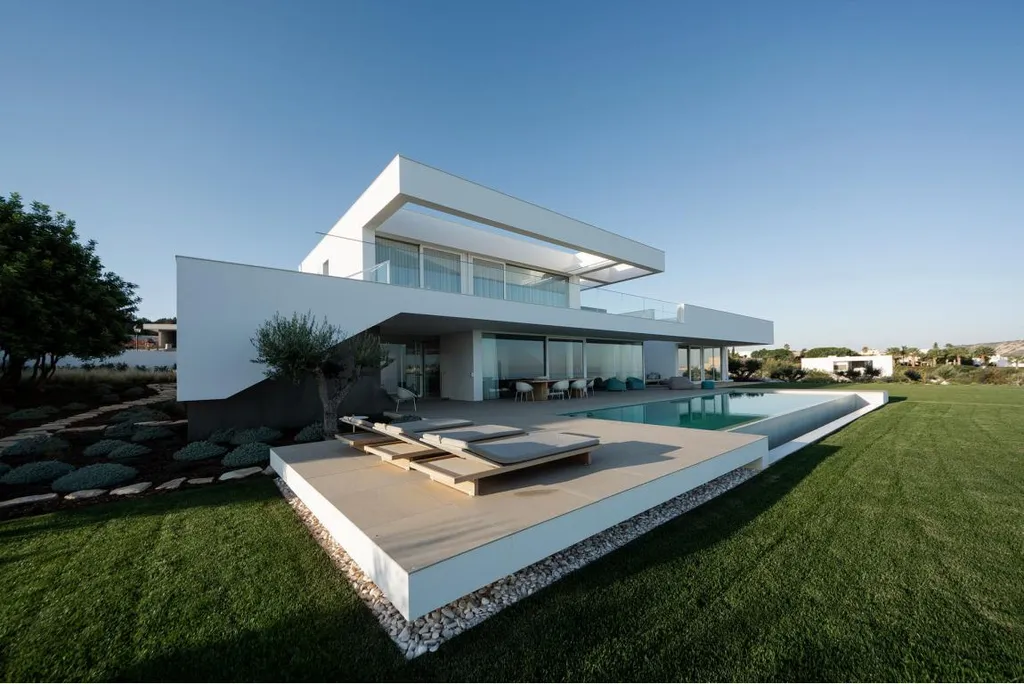 Alhena House in Luz Portugal by Mario Martins Atelier A Contemporary Gem on the Algarve Coast 2