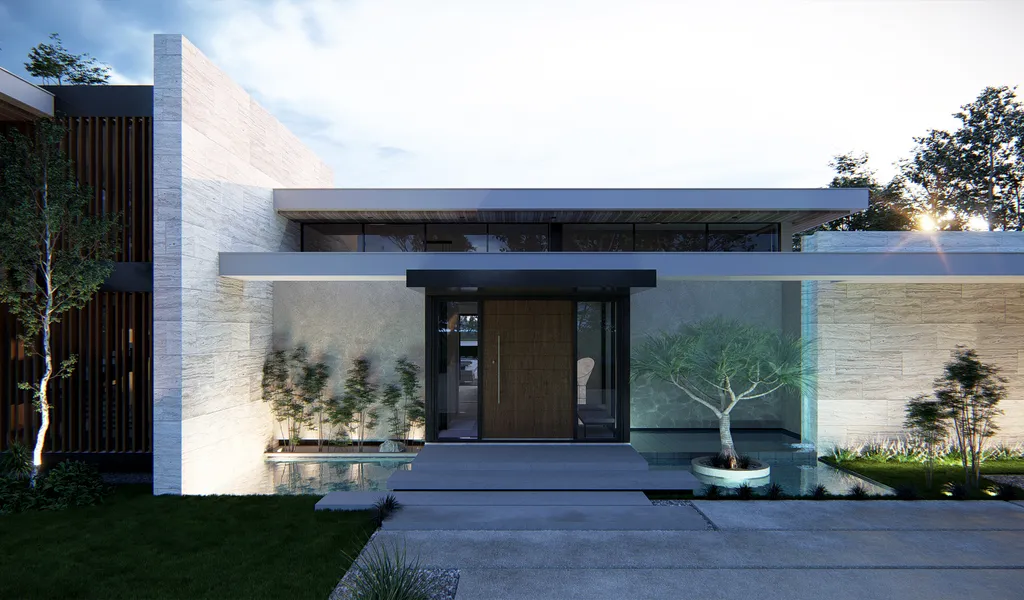 Atlantic Fields by SDH Studio, A Modern Retreat in Hobe Sound's Natural Landscape