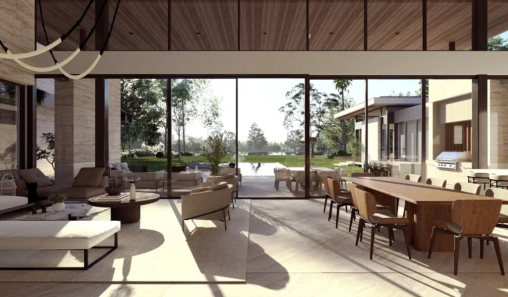 Atlantic Fields by SDH Studio A Modern Retreat in Hobe Sounds Natural Landscape 6