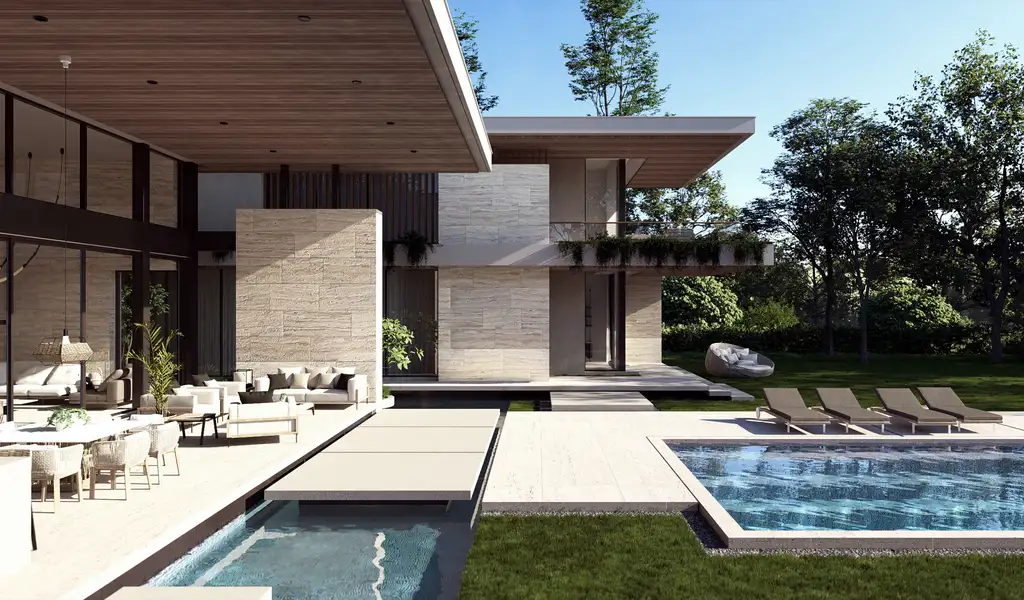 Atlantic Fields by SDH Studio, A Modern Retreat in Hobe Sound's Natural Landscape