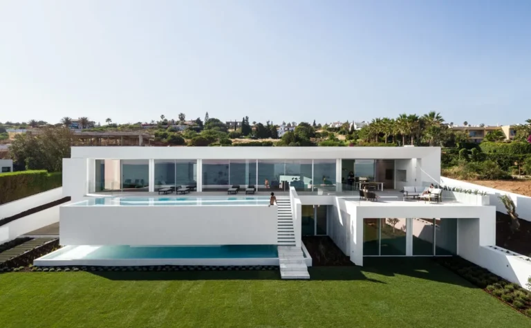 Carrara House in Algarve, Portugal by Mário Martins Atelier, A Monolithic Ode to Light and Landscape