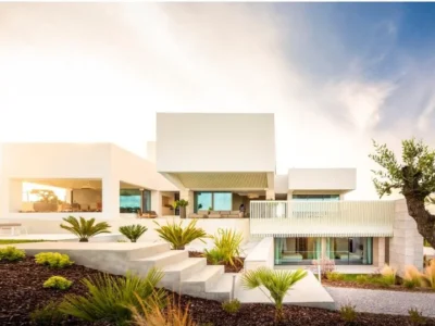 Casa Lioz by Mario Martins Atelier Merges Stone Light and Landscape in the Algarve 5