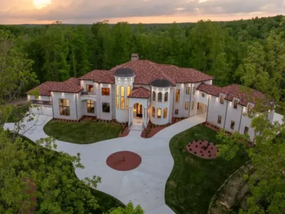 Exclusive 11.995M Mediterranean Estate at 7948 Daugherty Capley Rd Elevates Tennessee Countryside Living 1