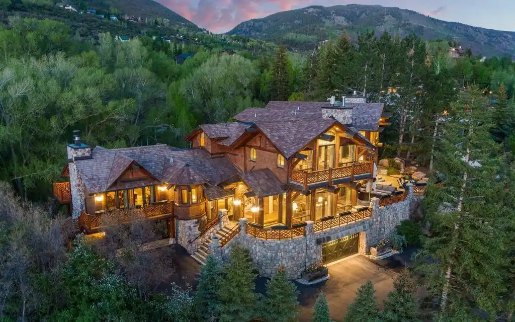 87 Magnifico Dr: Exquisite Colorado Mountain Home Blending Timeless European Elegance and Modern Comfort at $29.95M
