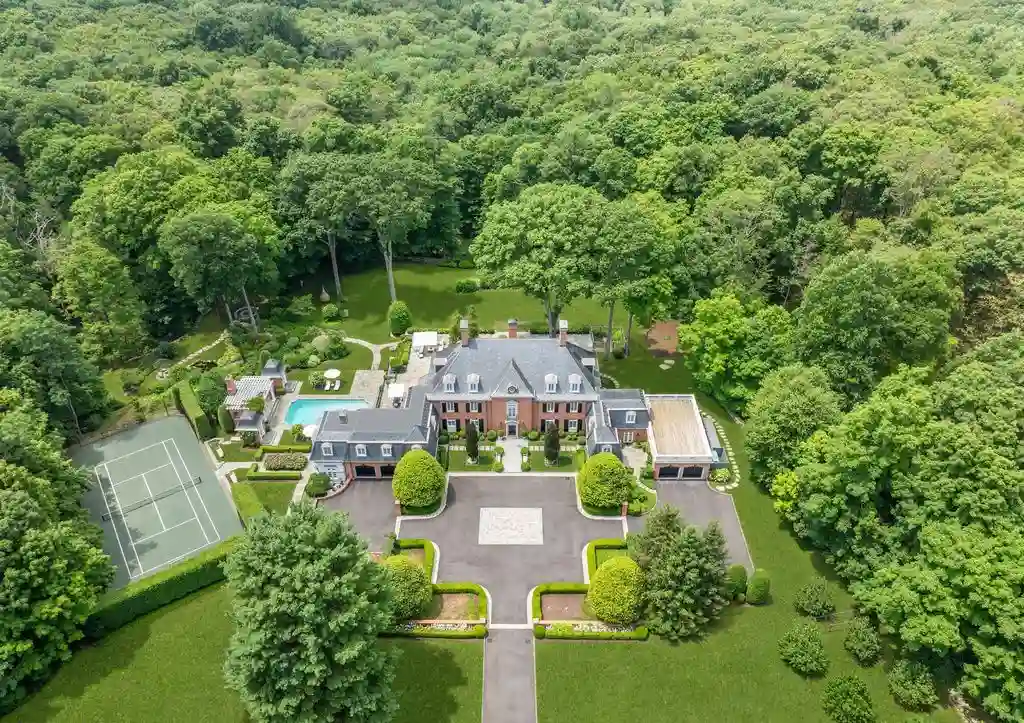 Exquisite French Country Manor at 29 Round Hill Club Rd in Connecticut Asks 17 1