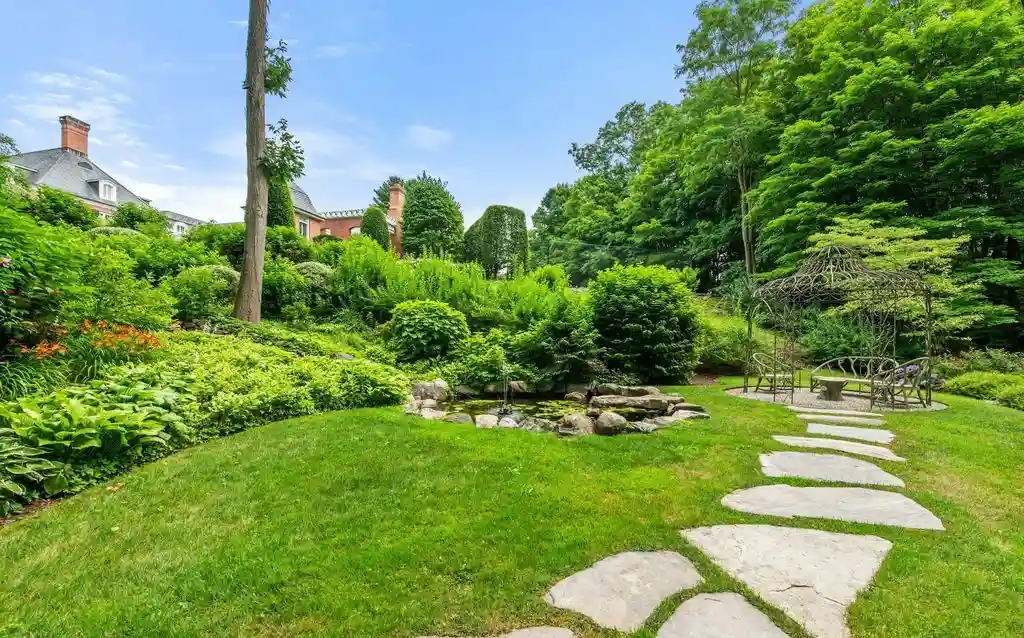 Exquisite French Country Manor at 29 Round Hill Club Rd in Connecticut Asks 17 12