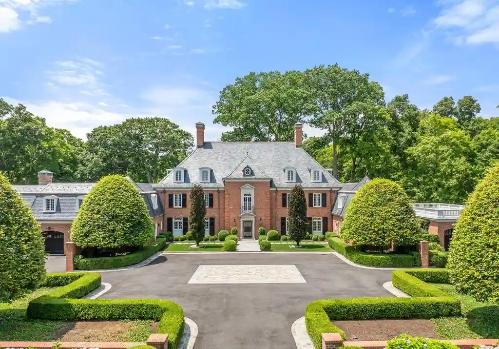Exquisite French Country Manor at 29 Round Hill Club Rd in Connecticut Asks 17 2