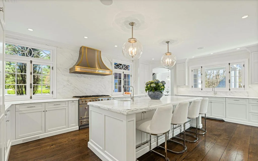 Exquisite French Country Manor at 29 Round Hill Club Rd in Connecticut Asks 17 6