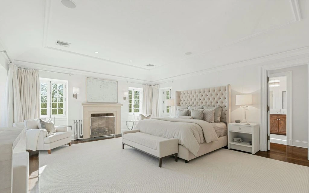 Exquisite French Country Manor at 29 Round Hill Club Rd in Connecticut Asks 17 7