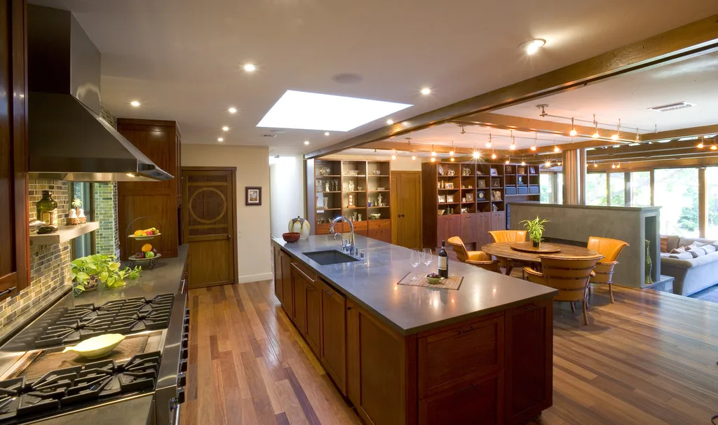 Farmdale Avenue Residence by Whipple Russell Architects, A Reimagined California Ranch with Tropical Resort Ambience 