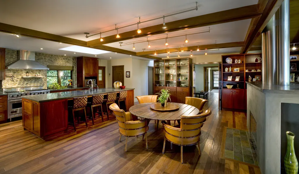 Farmdale Avenue Residence by Whipple Russell Architects, A Reimagined California Ranch with Tropical Resort Ambience 