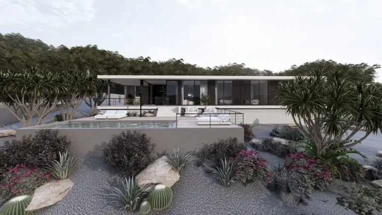 Fase 19 Villa by STATE of Architecture, A Modern Tropical Villa Rooted in Serenity at Coral Estate