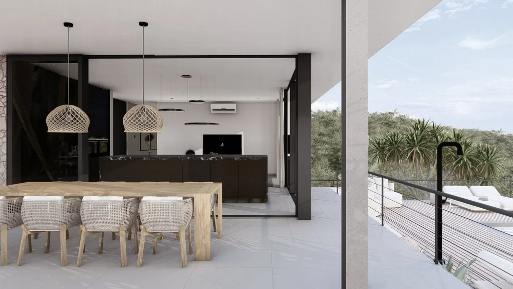 Fase 19 Villa by STATE of Architecture, A Modern Tropical Villa Rooted in Serenity at Coral Estate
