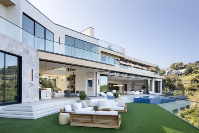 Getty View House by IR Architects, A Sculptural Retreat Overlooking Los Angeles​