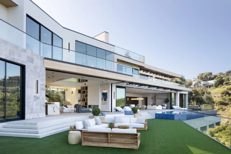 Getty View House by IR Architects, A Sculptural Retreat Overlooking Los Angeles​