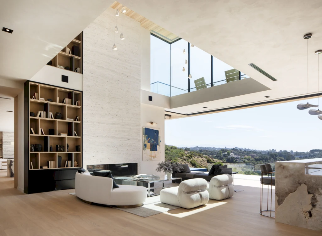Getty View House by IR Architects A Sculptural Retreat Overlooking Los Angeles​ 5