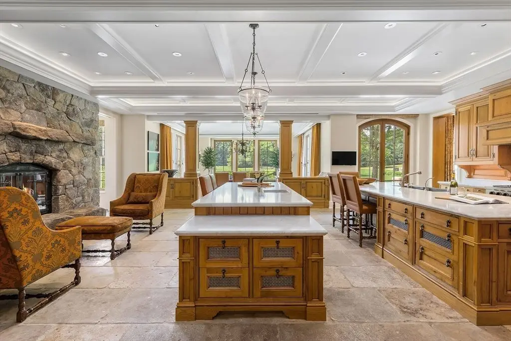 Iconic 38M Estate at 180 Ash St Weston Offers Timeless Grandeur and Modern Luxury 5