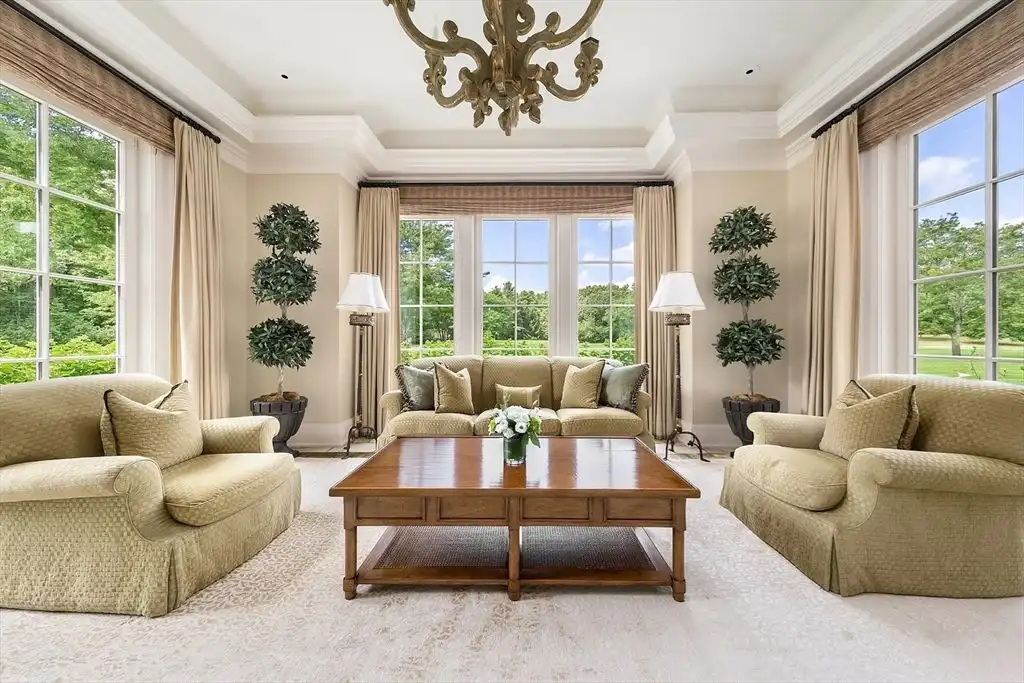 Iconic 38M Estate at 180 Ash St Weston Offers Timeless Grandeur and Modern Luxury 6