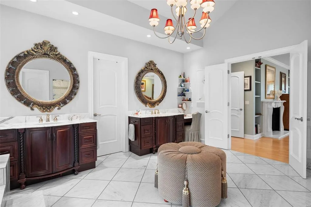 Inside the Breathtaking 3 Million Estate at 135 Ballas Ct Inspired by French and English Design 10