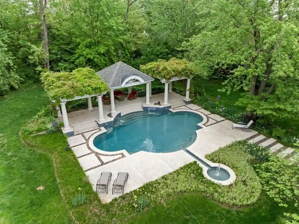 Inside the Breathtaking 3 Million Estate at 135 Ballas Ct Inspired by French and English Design 14
