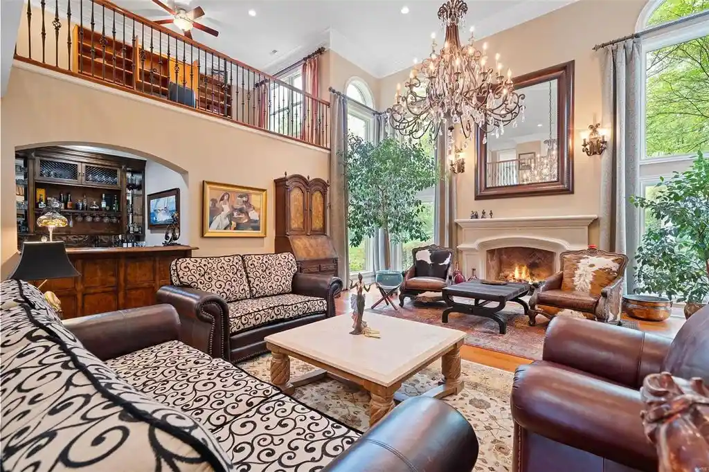 Inside the Breathtaking 3 Million Estate at 135 Ballas Ct Inspired by French and English Design 6