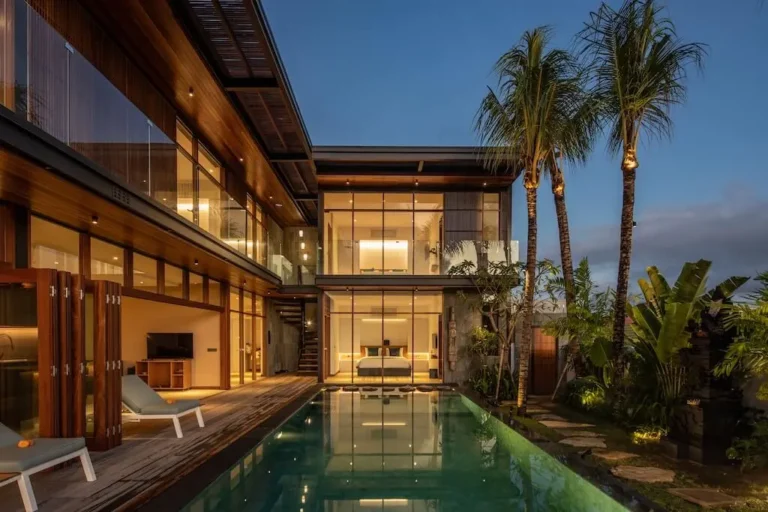 MOA Villa by Ilot Architects Seamlessly Merges Modern Design with Tropical Serenity in Bali