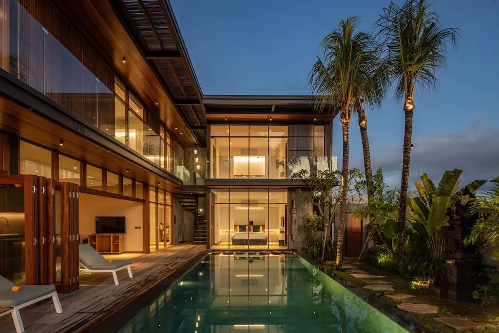 MOA Villa by Ilot Architects Seamlessly Merges Modern Design with Tropical Serenity in Bali