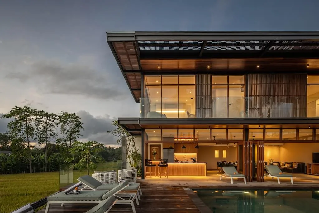 MOA Villa by Ilot Architects Seamlessly Merges Modern Design with Tropical Serenity in Bali 6