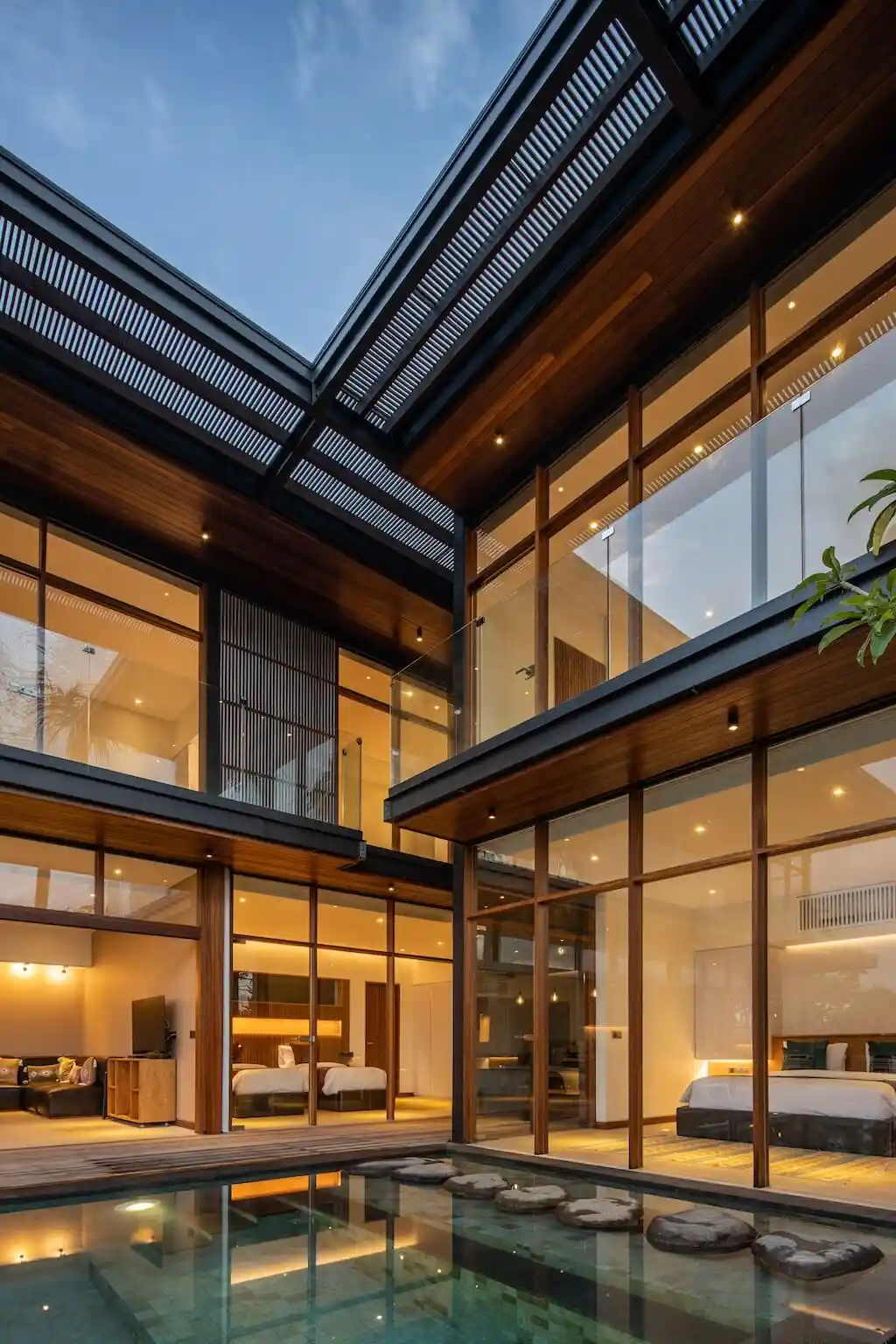 MOA Villa by Ilot Architects Seamlessly Merges Modern Design with Tropical Serenity in Bali