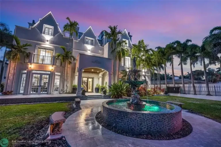 Modern Grandeur Meets Coastal Serenity in This $13 Million Fort Lauderdale Estate