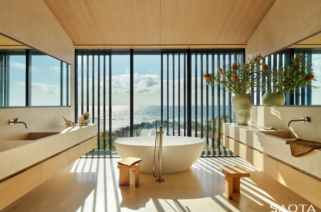 Montauk House by SAOTA A Grounded Coastal Retreat in New York 2