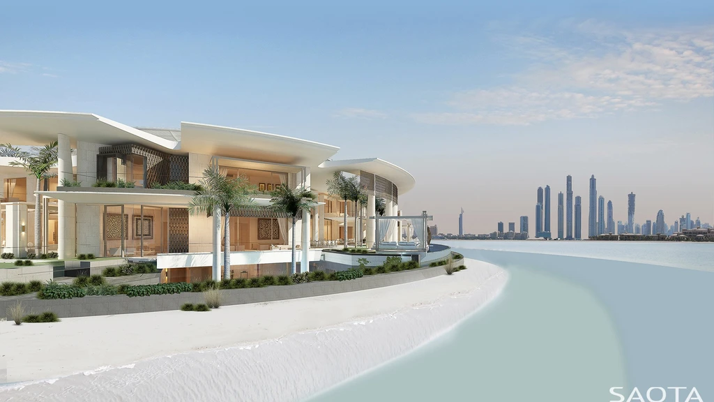 Palm Jumeirah Villa by SAOTA, A Masterpiece of Contemporary Elegance on Dubai’s Iconic Coastline