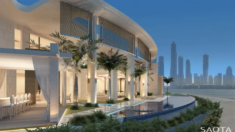 Palm Jumeirah Villa by SAOTA, A Masterpiece of Contemporary Elegance on Dubai’s Iconic Coastline