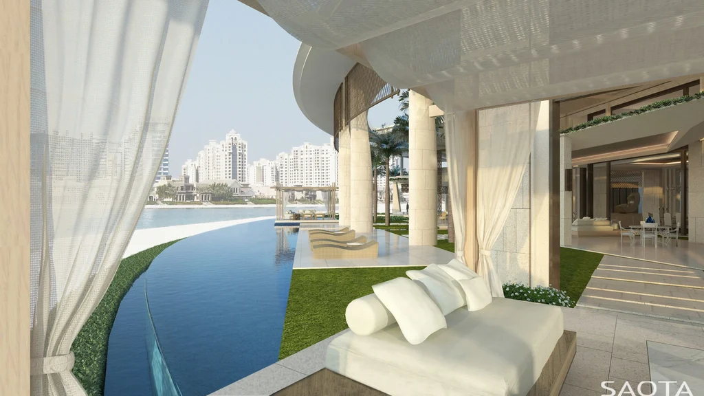 Palm Jumeirah Villa by SAOTA, A Masterpiece of Contemporary Elegance on Dubai’s Iconic Coastline