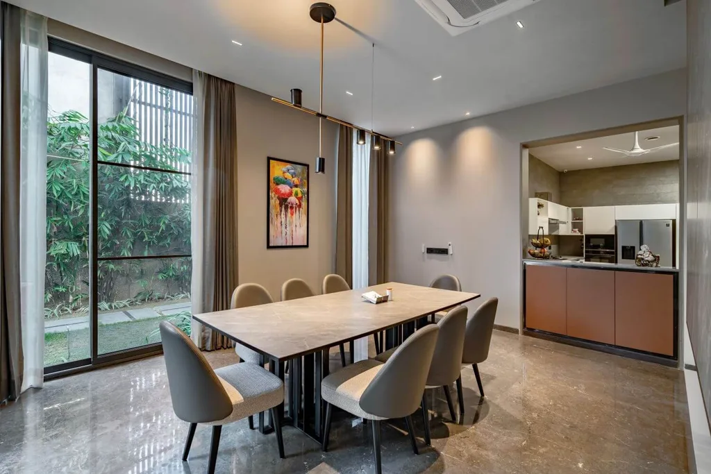 Panjab House by Planet Design & Associates Blends Floating Geometry with Light-Filled Living in Ludhiana, India