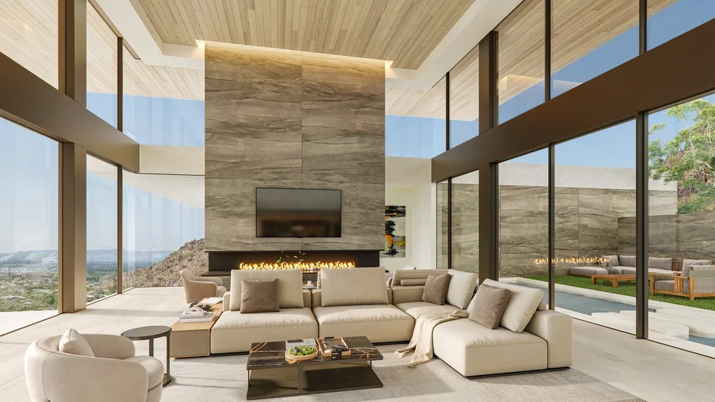 Paradise Valley by Whipple Russell Architects, A Sculpted Hillside Estate in Scottsdale, Arizona