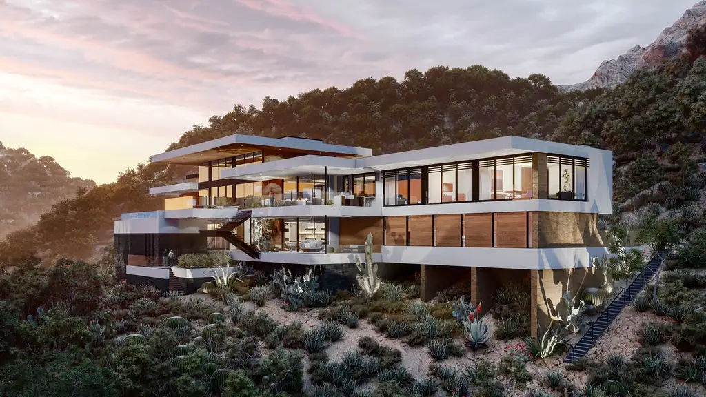 Paradise Valley by Whipple Russell Architects, A Sculpted Hillside Estate in Scottsdale, Arizona