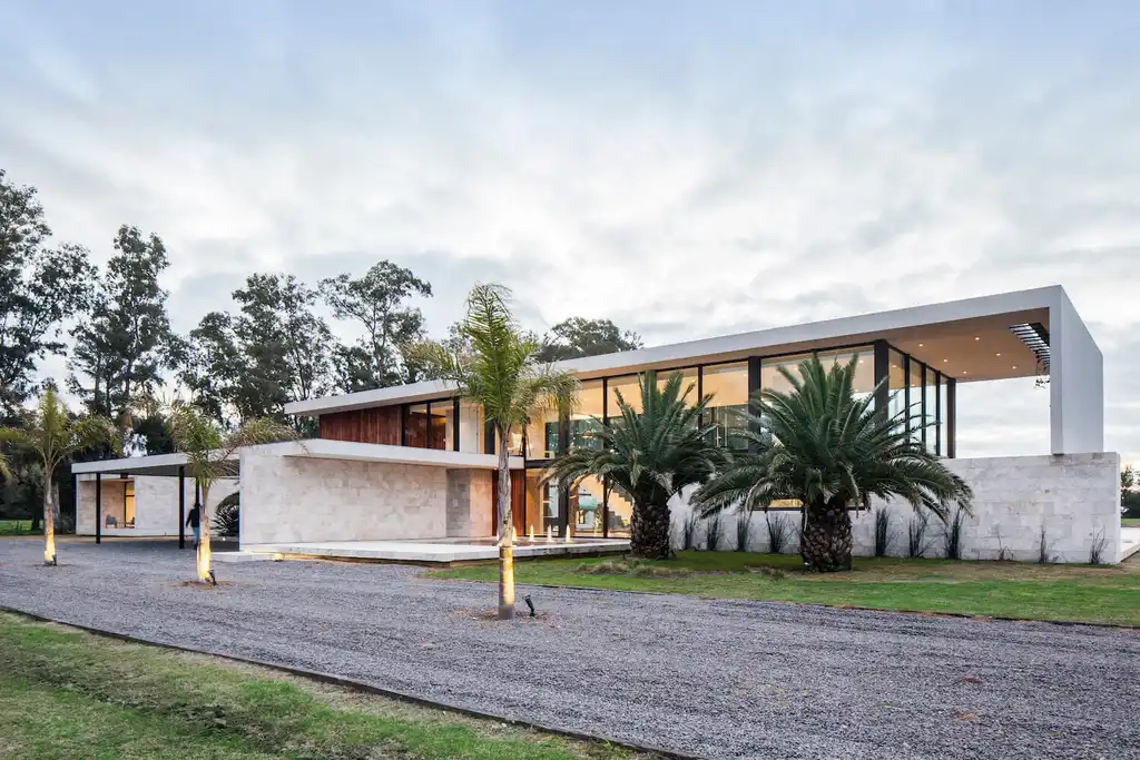 Polo House by OON Architecture Transparency Geometry and Landscape in Harmony 1