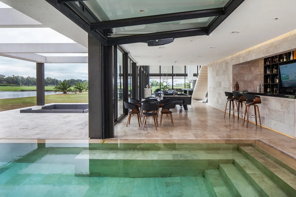 Polo House by OON Architecture Transparency Geometry and Landscape in Harmony 4