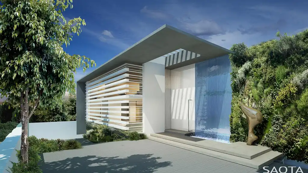 Shah House by SAOTA, A Tranquil Riverfront Retreat Designed for Multigenerational Living in Surat, India