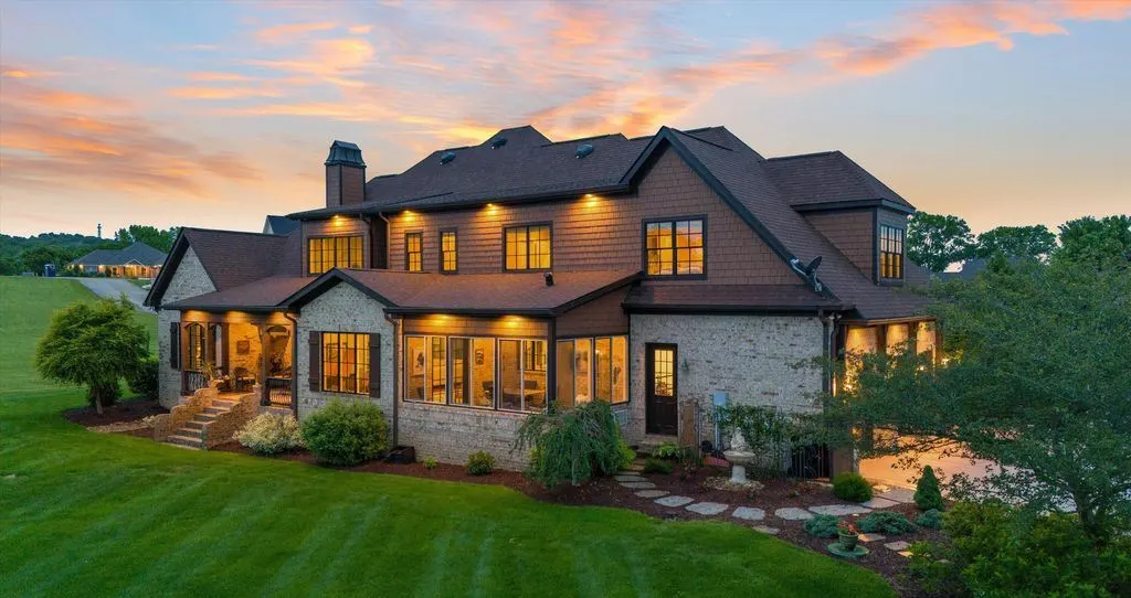 Spectacular Custom Lakefront Estate at 316 Spoondrift Ct in Prestigious Lowes Ferry Community Listed for 2 5