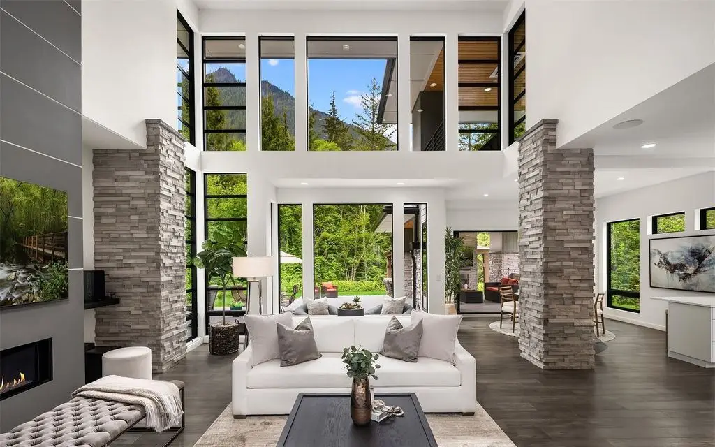 Spectacular Modern Estate at 15419 417th Place SE in Washingtons Prestigious Uplands Reserve Listed for 3.85 Million 4